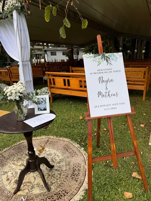 Eventos e celebrações na Fazenda Pingo D'Água